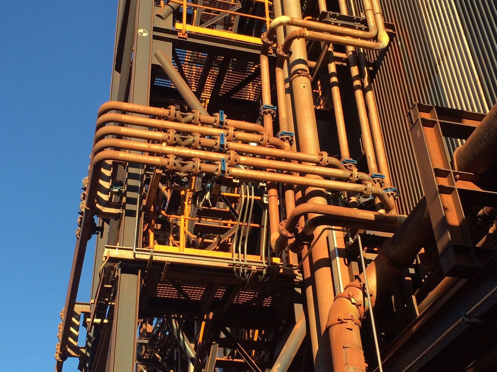 Filtration Hopper and Process Pumps Installation