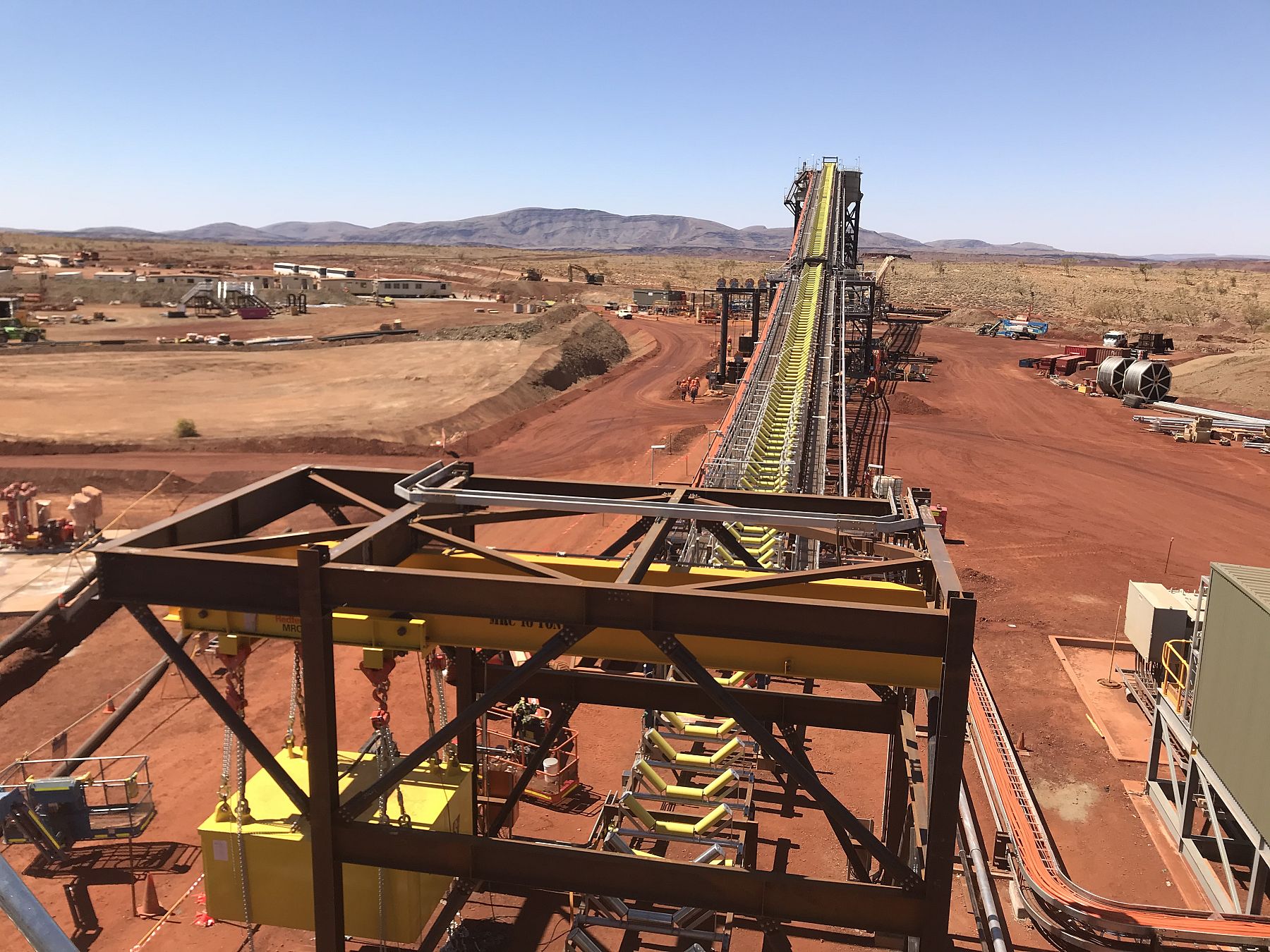 Eliwana Overland Conveyor, Stockyard and Train Load Out Facility
